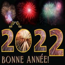 Carte virtuelle Bonne annÃ©e 2022