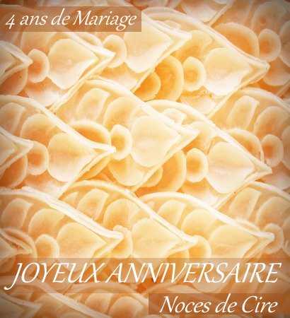 Noces de cire : 4 ans de mariage – Bougies du Monde
