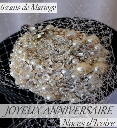 Anniversaire de mariage - Noces de 1 - 80 ans de mariage